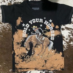 Buckle shirt youth xs fits like a 5t